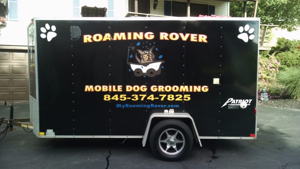 Service Area Roaming Rover Mobile Dog Groomer